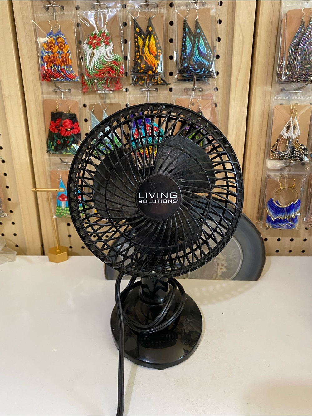 Black Personal Desk Fan